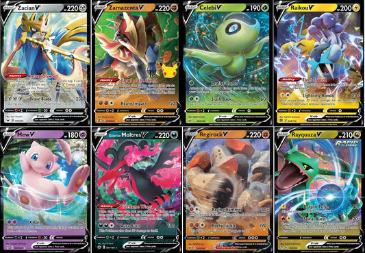 200 Pokemon Card Deck - GUARENTEED Holos/Reverses/EX/GX/Rares/VStar/VMax/VStar/V