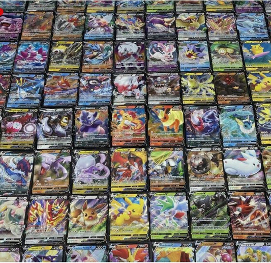 Pokémon 100 ULTRA RARE V/EX ONLY Card Lot Bulk Wholesale - NM Condition