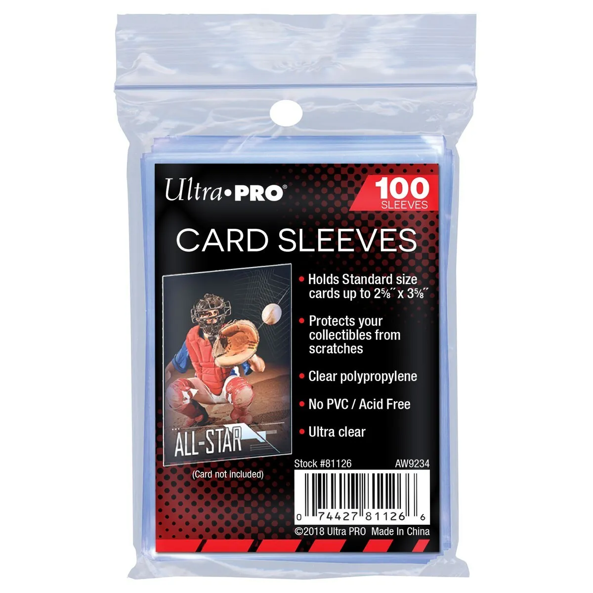 Ultra Pro 100 Card Sleeves